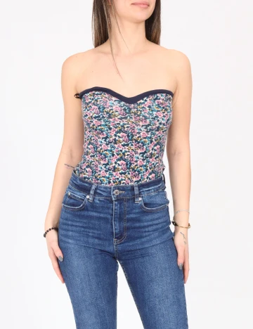 Body Bershka, albastru