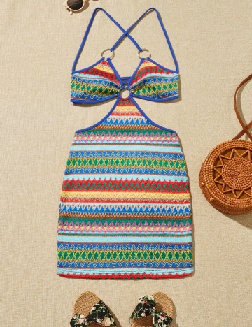 
						Rochie de plaja SHEIN, mix culori