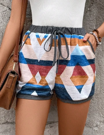 Pantaloni scurti Emery Rose, mix culori
