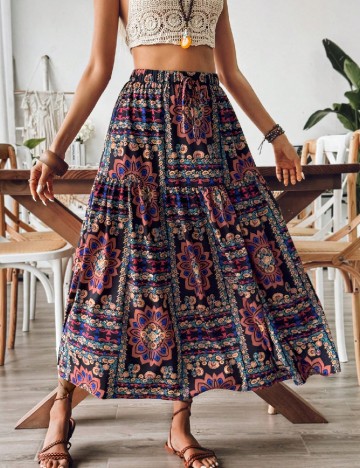 
						Fusta SHEIN, mix culori