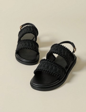 
						Sandale SHEIN, negru
