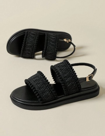 Sandale SHEIN, negru