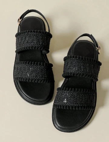 Sandale SHEIN, negru