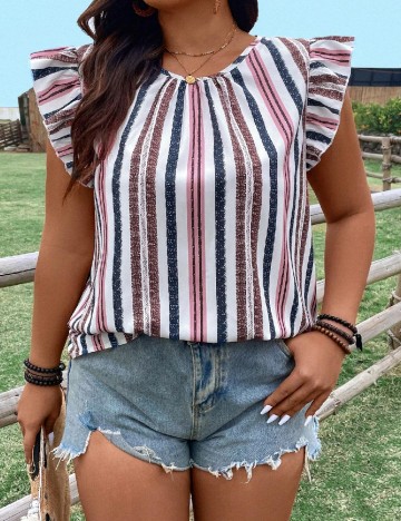 
						Bluza SHEIN CURVE, mix culori