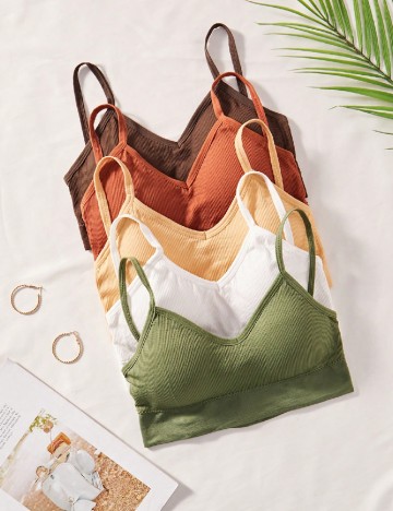 
						Set bustiere 5 bucati SHEIN, mix culori