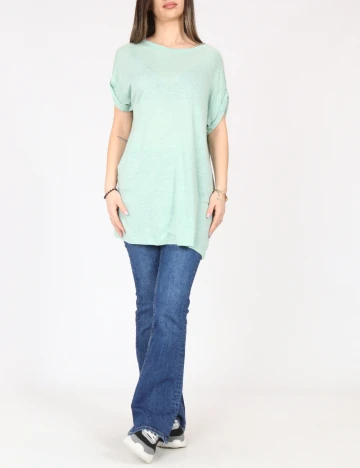 Tricou Oversize Zara, verde