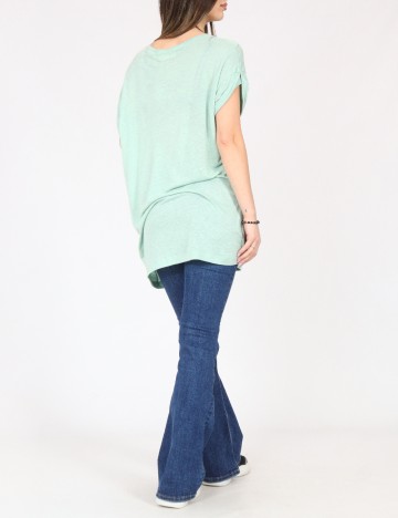 Tricou Oversize Zara, verde