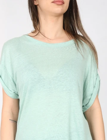 Tricou Oversize Zara, verde