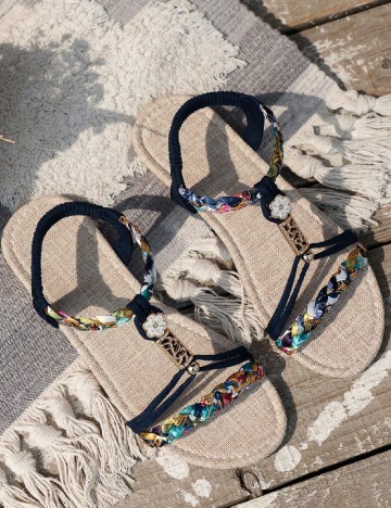 Sandale SHEIN, bleumarin