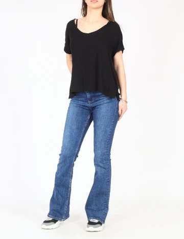 Tricou Pull&Bear, negru