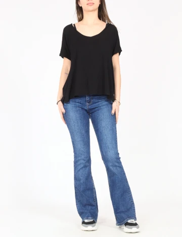 Tricou Pull&Bear, negru