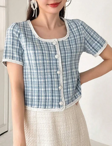 Bluza Friful, albastru