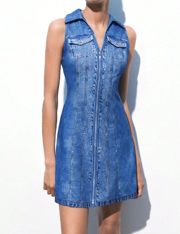 
						Rochie scurta SHEIN, albastru