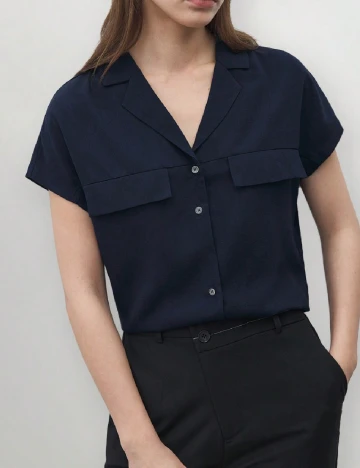 Camasa SHEIN, albastru