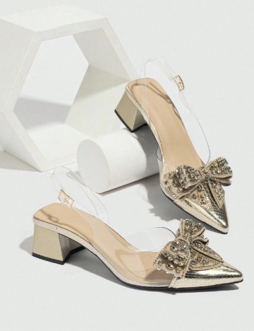 Pantofi SHEIN, auriu