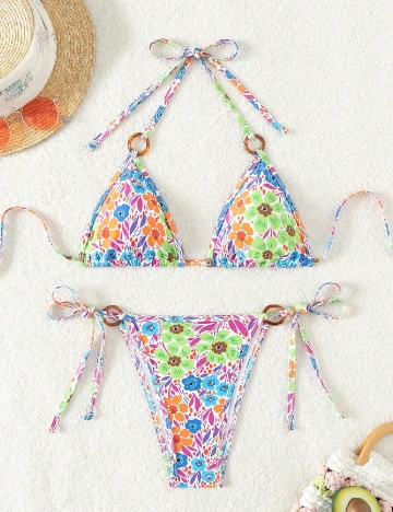 Costum de baie SHEIN, mix culori