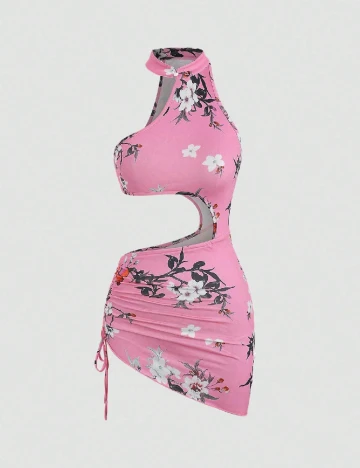 Rochie scurta SHEIN, roz