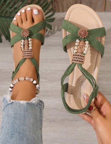 Sandale SHEIN, verde