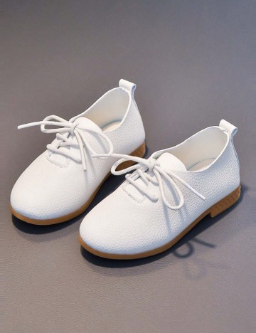 
						Pantofi Shein Kids, alb