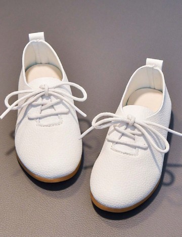 Pantofi Shein Kids, alb