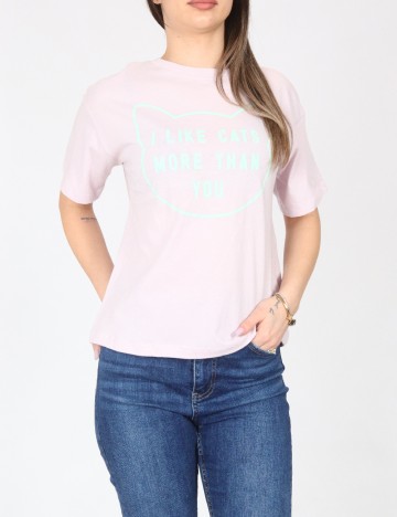 
						Tricou Bershka, lila