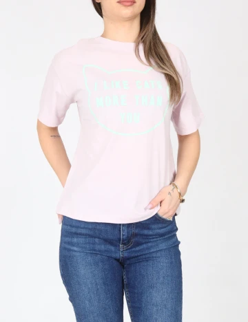 Tricou Bershka, lila