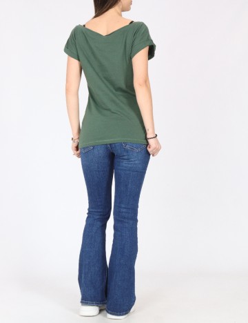 Tricou Bershka, verde