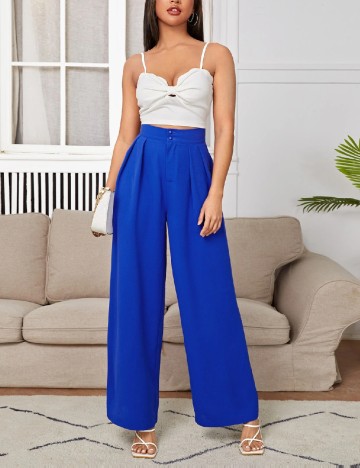 
						Pantaloni SHEIN, albastru