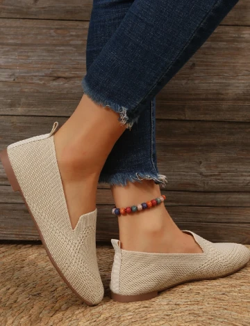 Balerini SHEIN, crem