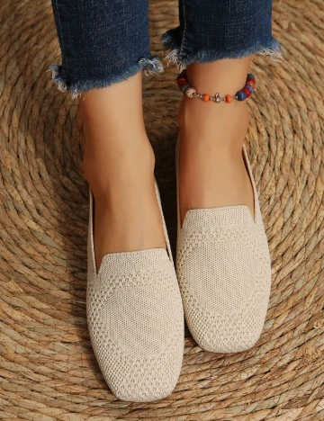 Balerini SHEIN, crem