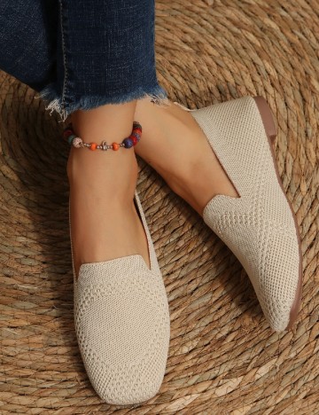 Balerini SHEIN, crem