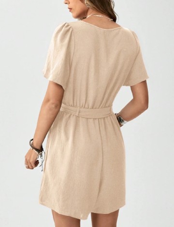 Salopeta SHEIN, crem