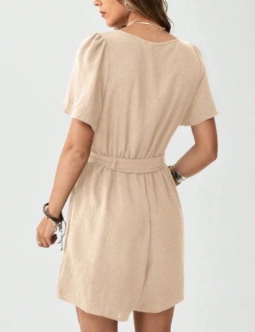 Salopeta SHEIN, crem