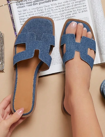 Slapi SHEIN, albastru