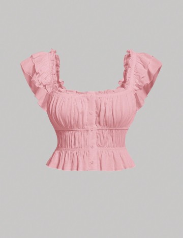 
						Top SHEIN CURVE, roz