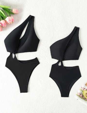 
						Costum de baie Shein Kids, negru