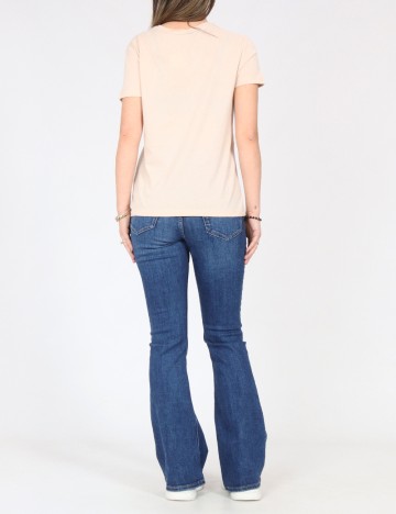 Tricou Pull&Bear, crem