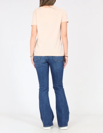 Tricou Pull&Bear, crem