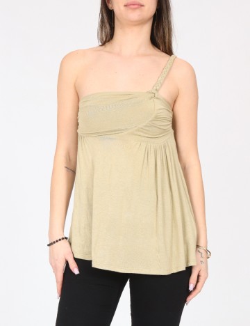 
						Top Bershka, verde