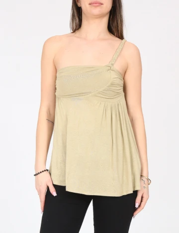 Top Bershka, verde
