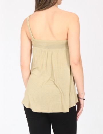 Top Bershka, verde