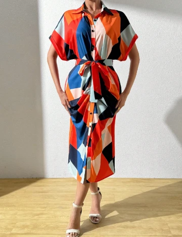 Rochie medie SHEIN, mix culori