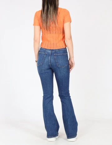 Top Bershka, portocaliu