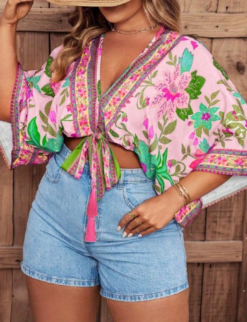 
						Top de baie SHEIN CURVE, mix culori