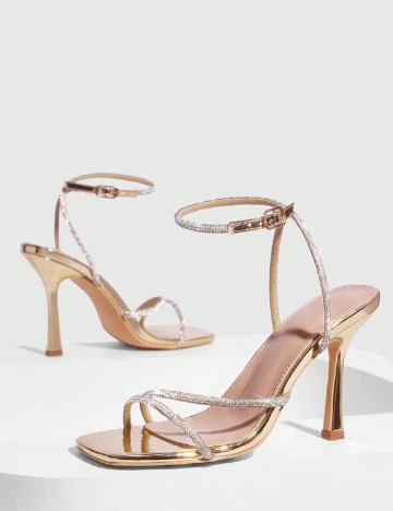 Sandale SHEIN, auriu