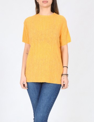 
						Tricou Bershka, galben