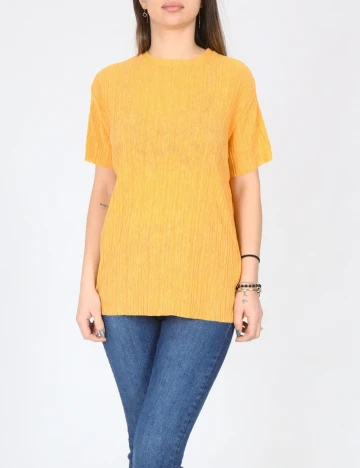 Tricou Bershka, galben