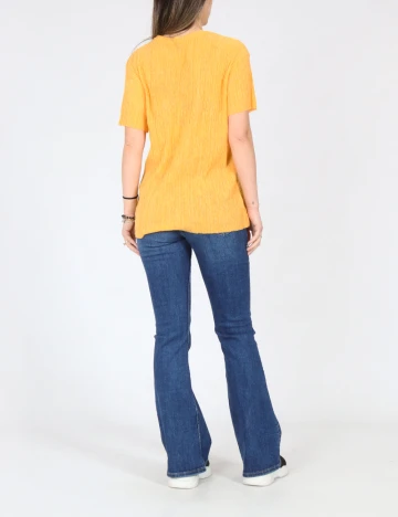 Tricou Bershka, galben