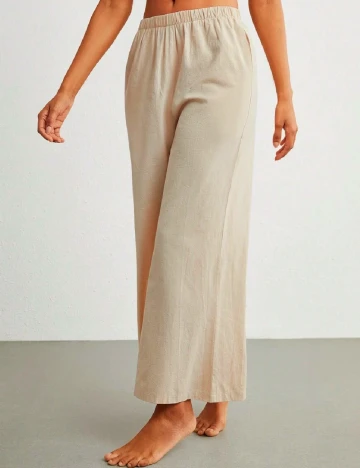 Pantaloni SHEIN, crem