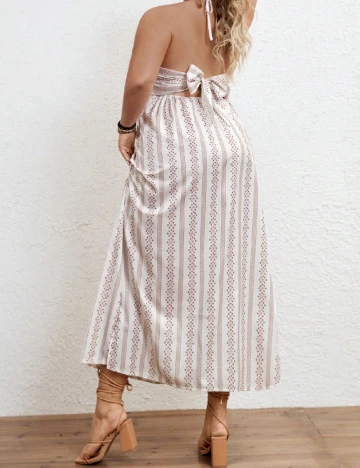 Rochie lunga SHEIN CURVE, alb